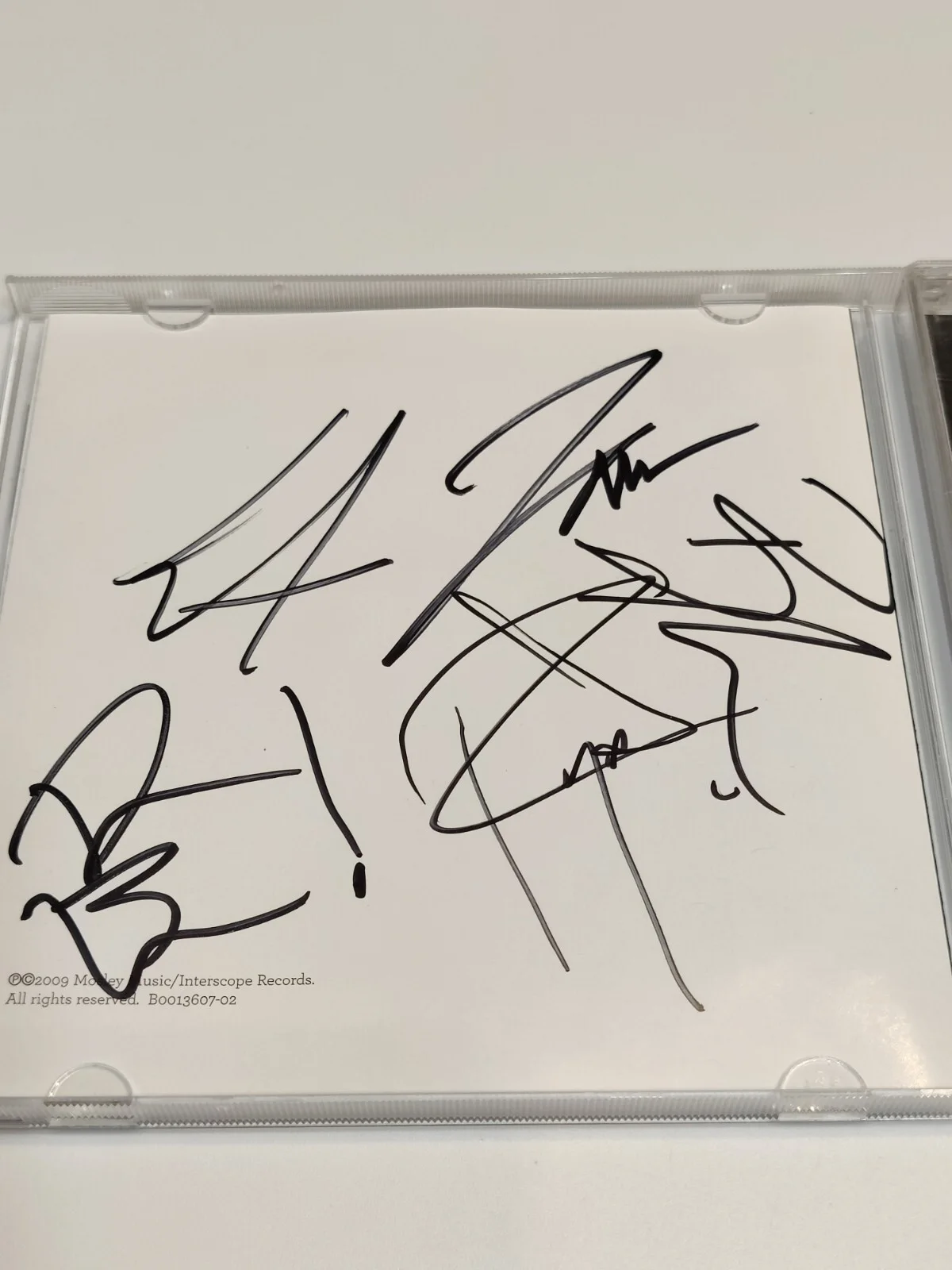 Waking Up - Onerepublic (CD, 2009) Full Band AUTOGRAPHED SIGNED Booklet AND CD!!, image 3