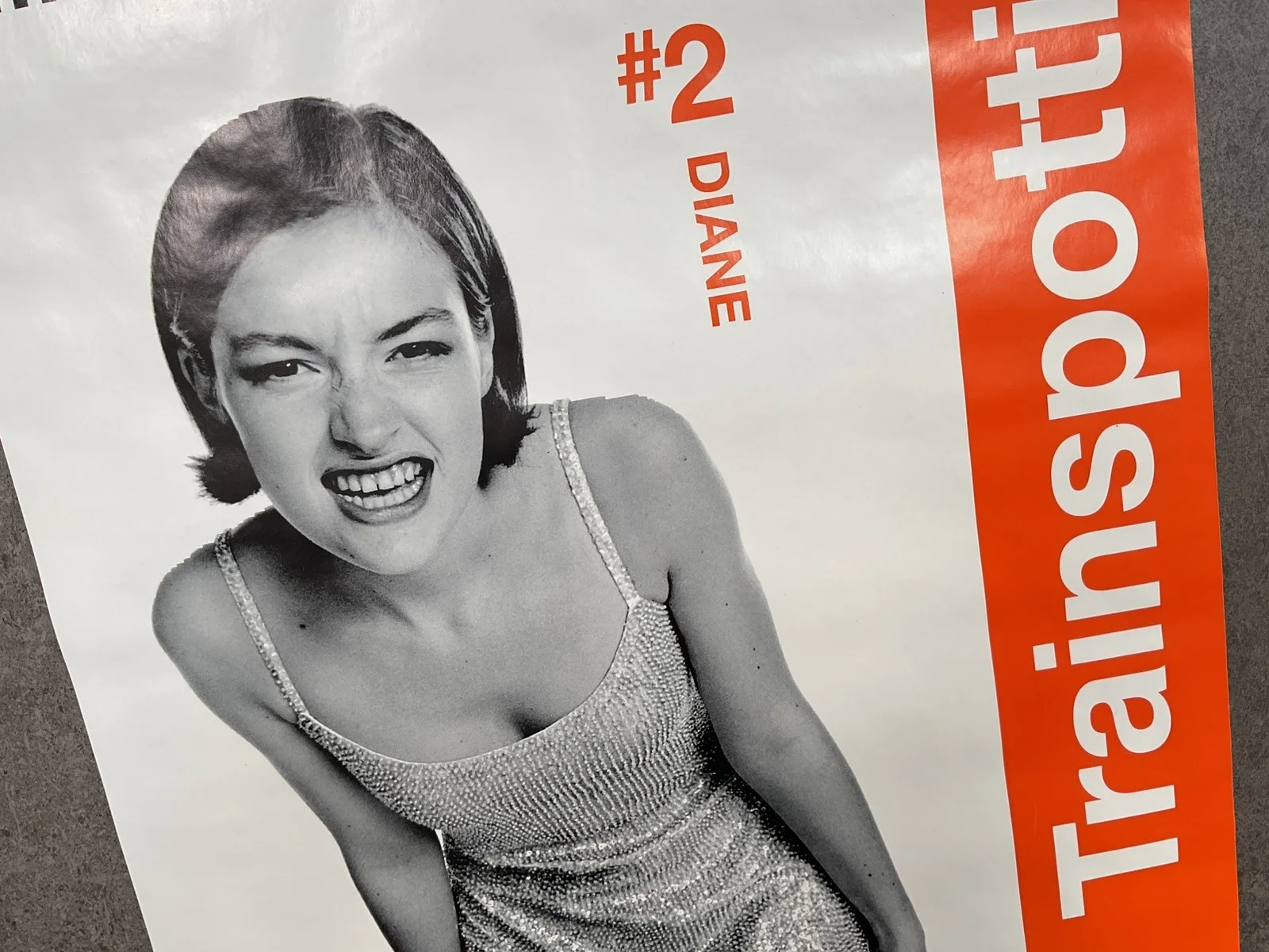 Original Vintage Movie Promo Poster For Trainspotting #2 Diane, изображение 3