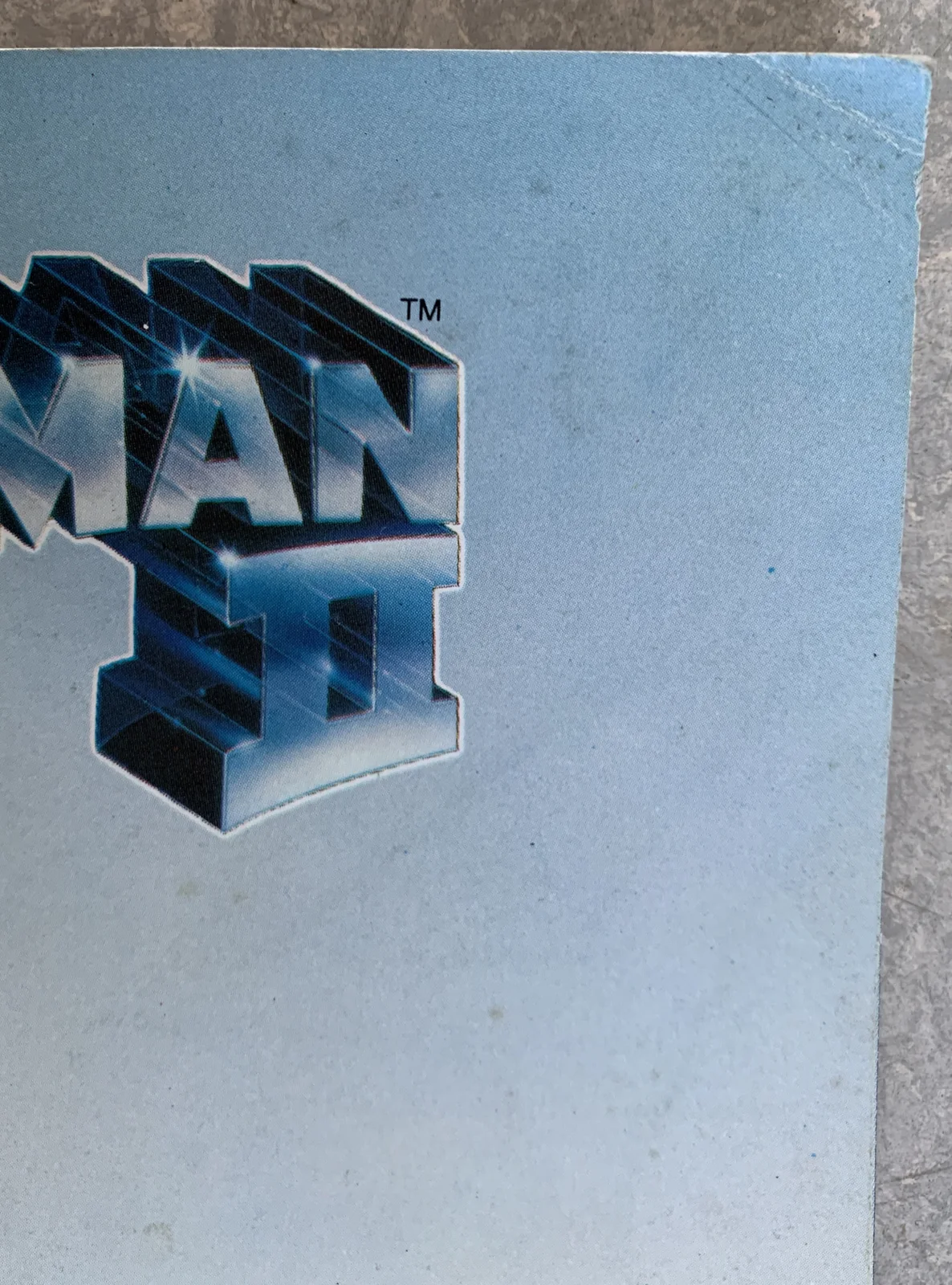 1981 SUPERMAN II Movie Souvenir Program The Adventure Continues UK Variant, изображение 2