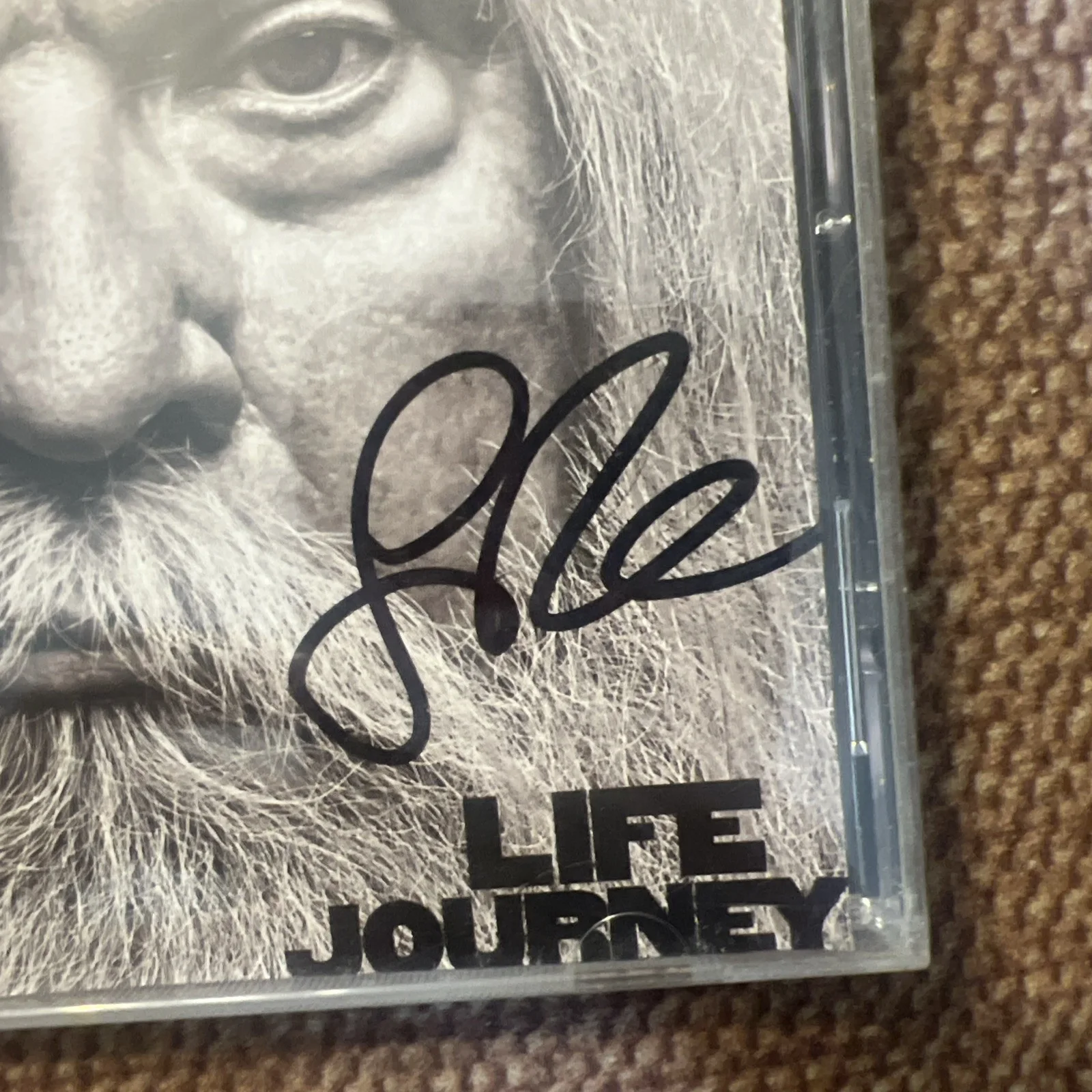 Leon Russell Life Journey Signed Autographed CD Album, изображение 2