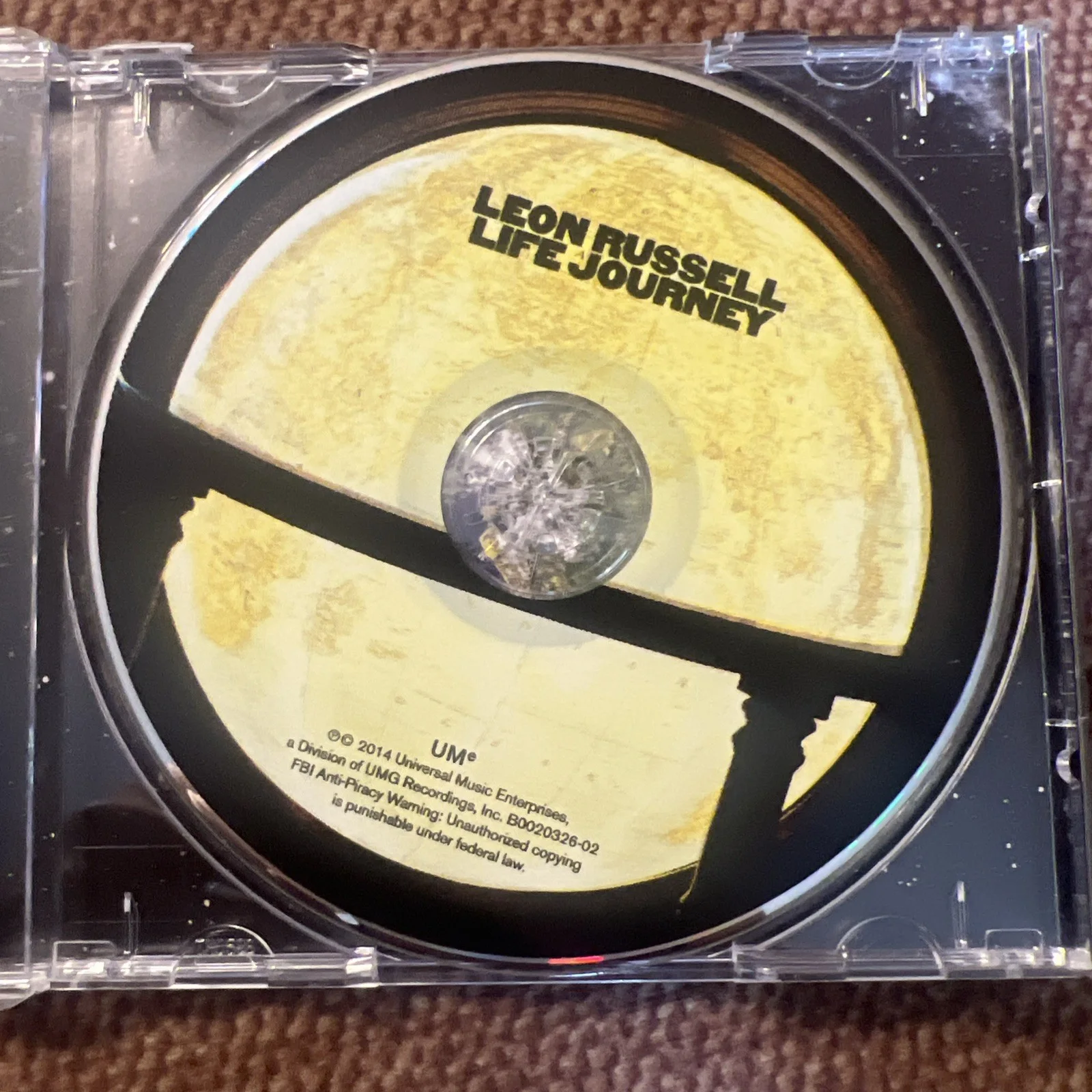 Leon Russell Life Journey Signed Autographed CD Album, изображение 4