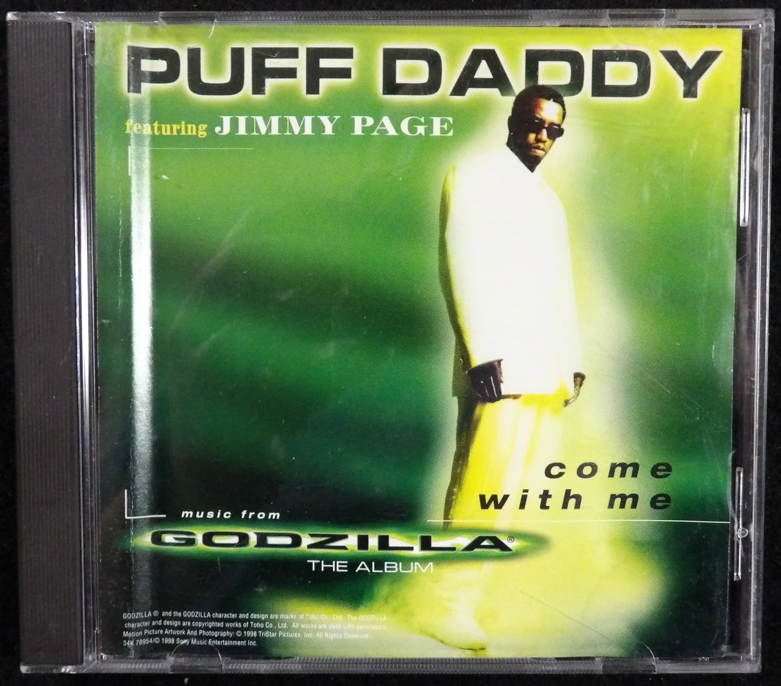 Sean Combs Puff Daddy Signed Come With Me CD JSA Authenticated, image 2