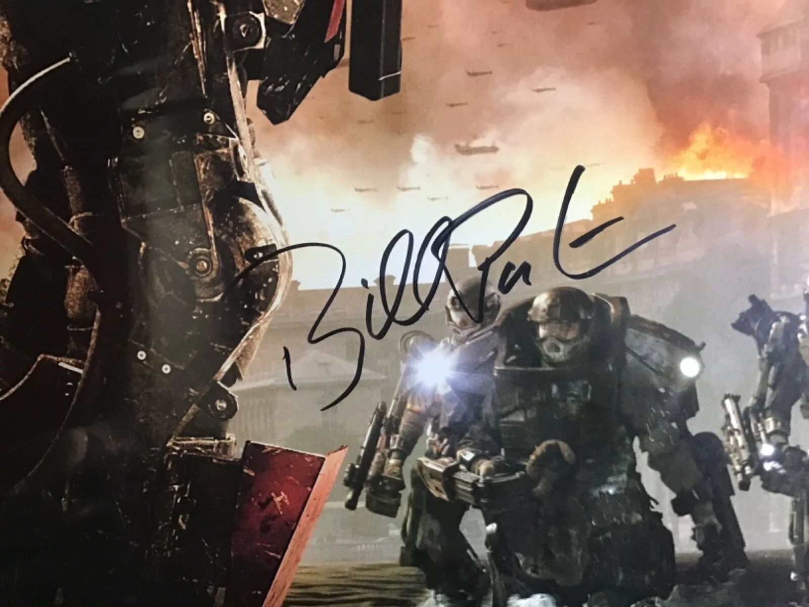 TOM CRUISE — EDGE OF TOMORROW World Premiere Poster #7/50 SIGNED x TOM CRUISE Emily Blunt +6!, изображение 4