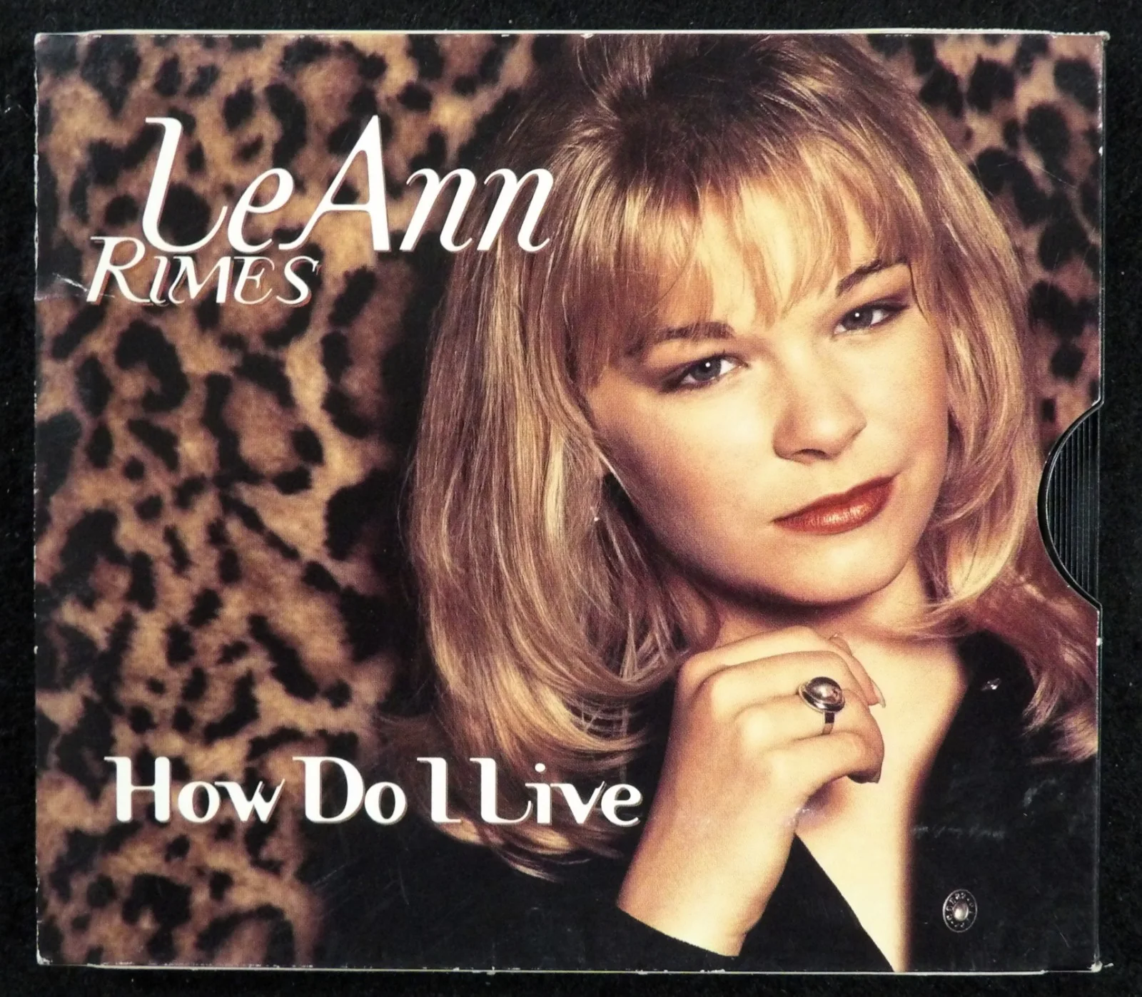 LeAnn Rimes Signed How Do I Live Single CD JSA Authenticated, image 2
