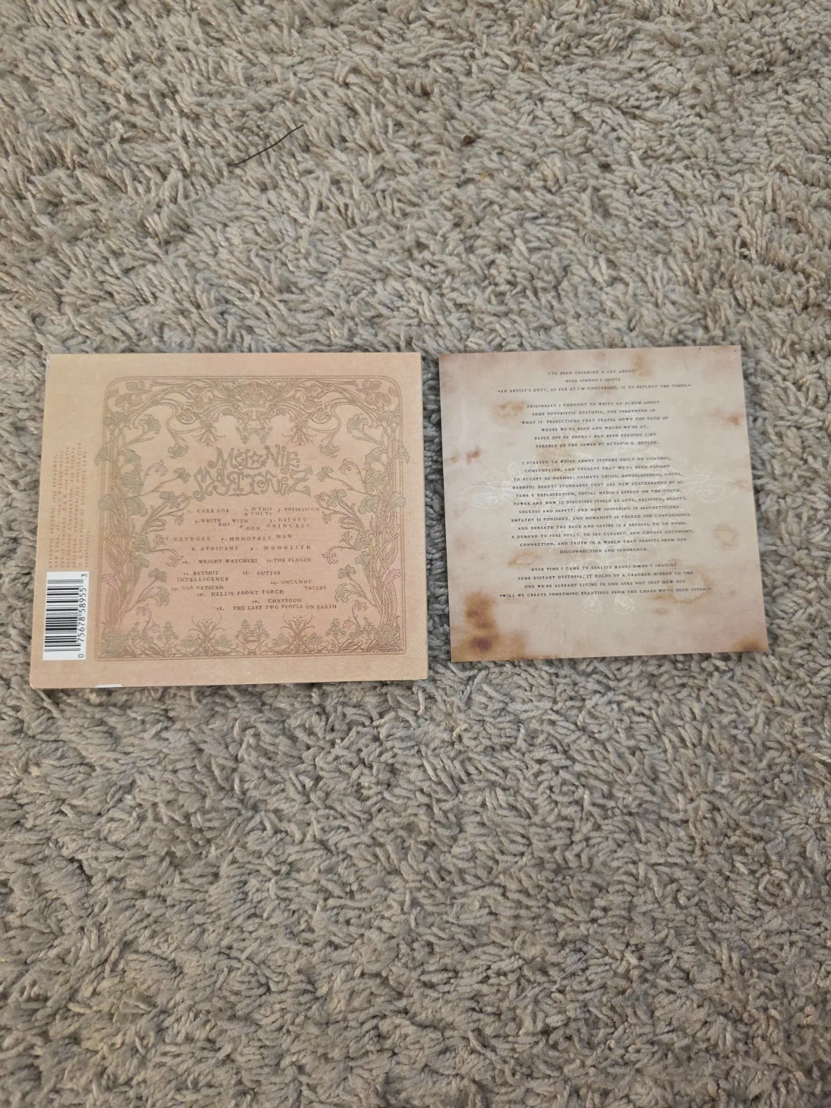 Melanie Martinez - Hades Cd with Autographed / Signed art card, image 2