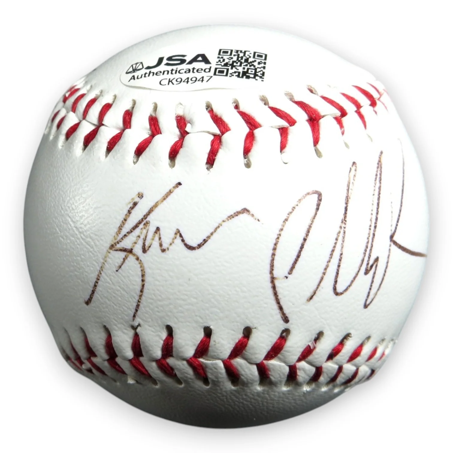 Jason Alexander, Kevin Pollack — Jason Alexander Kevin Pollack Dual Signed Autographed Baseball JSA CK94947, image 2