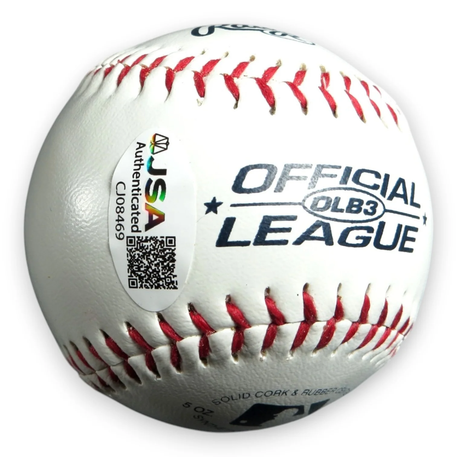 Bill Maher — Bill Maher Signed Autographed Baseball Real Time Host Stand-Up Blue JSA CJ08469, image 2