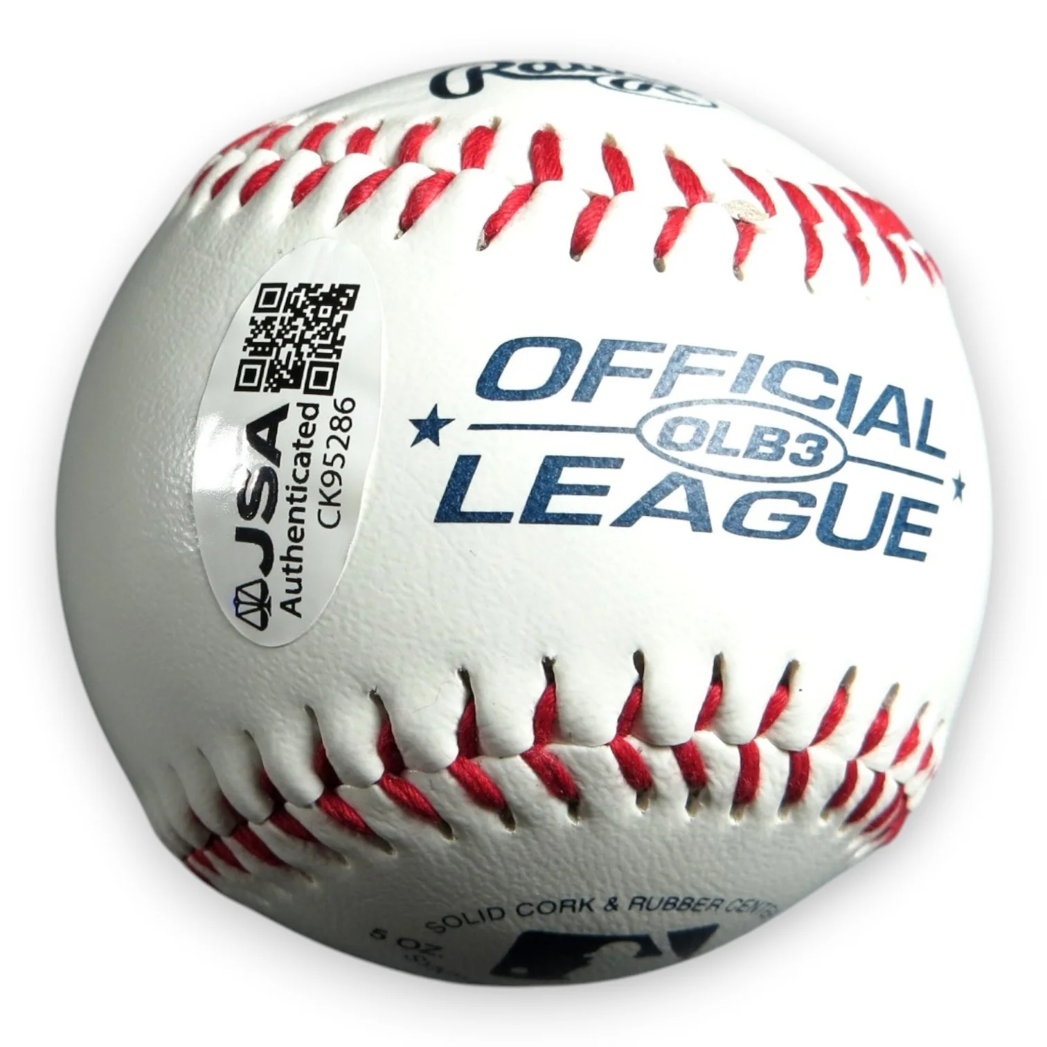 Khleo Thomas — Khleo Thomas Signed Autographed Baseball Holes "Zero" JSA CK95286, image 2