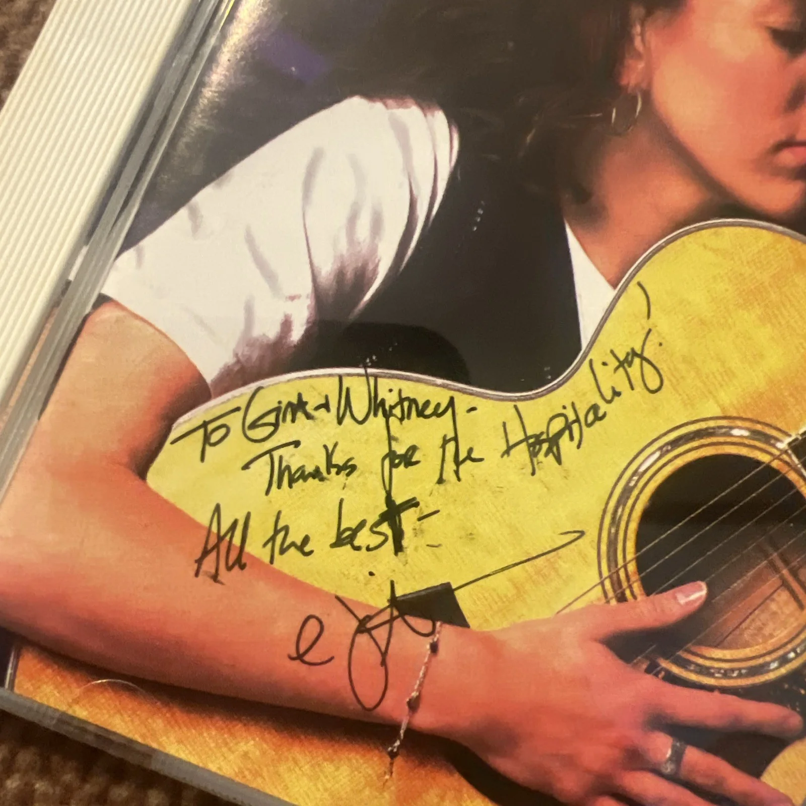 Elizabeth Wills Rivers CD Autographed Signed Album, image 2