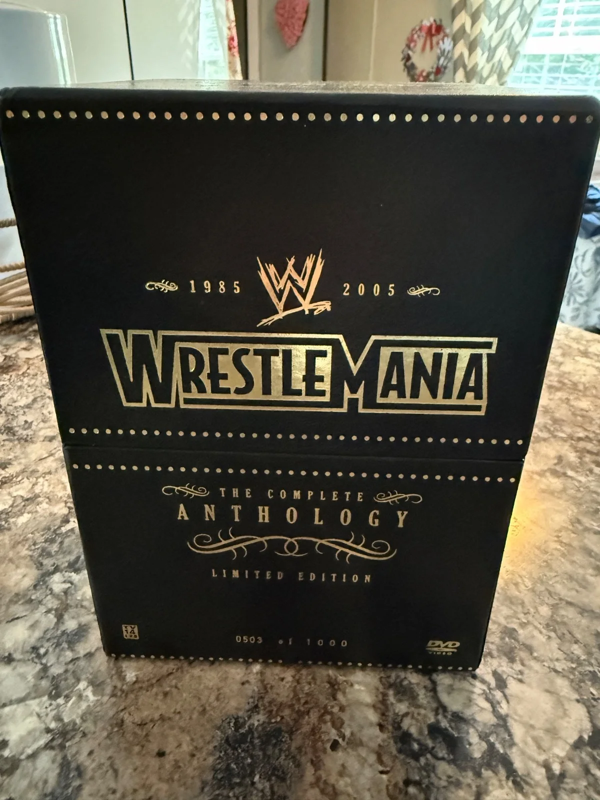 Vince McMahon — WWE WrestleMania The Complete Anthology LE Box Set Signed Vince McMahon 503/1000, image 3