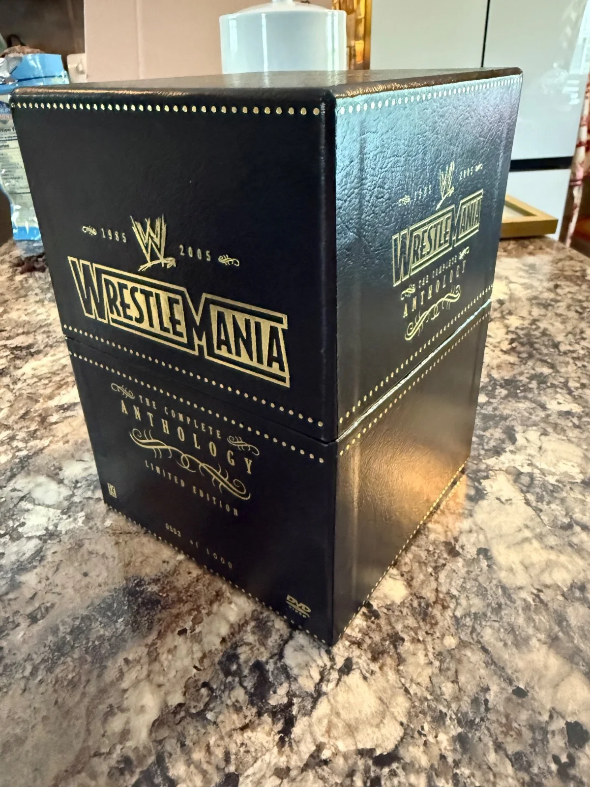 Vince McMahon — WWE WrestleMania The Complete Anthology LE Box Set Signed Vince McMahon 503/1000, image 5