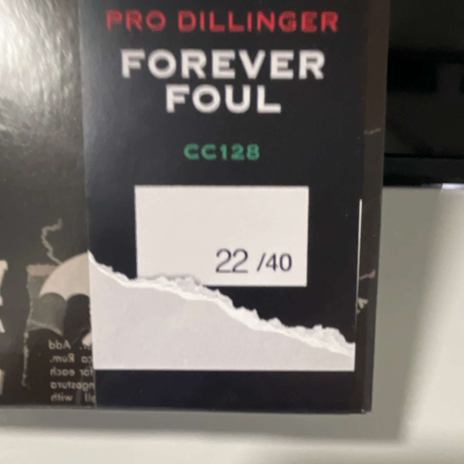 Pro Dillinger - Forever Foul - Obi Strip Vinyl - Limited to 40, изображение 3