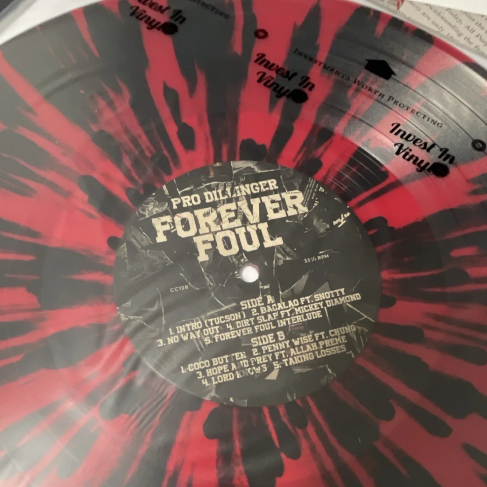 Pro Dillinger - Forever Foul - Obi Strip Vinyl - Limited to 40, изображение 5