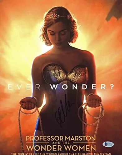 Bella Heathcote — Bella Heathcote Professor Marston and Wonder Women Signed 11x14 Photo BAS, изображение 2