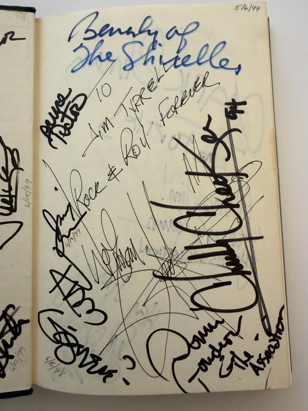 MANY!!!! Soul, doo-wop, rock autographs in Dick Clark book, image 2