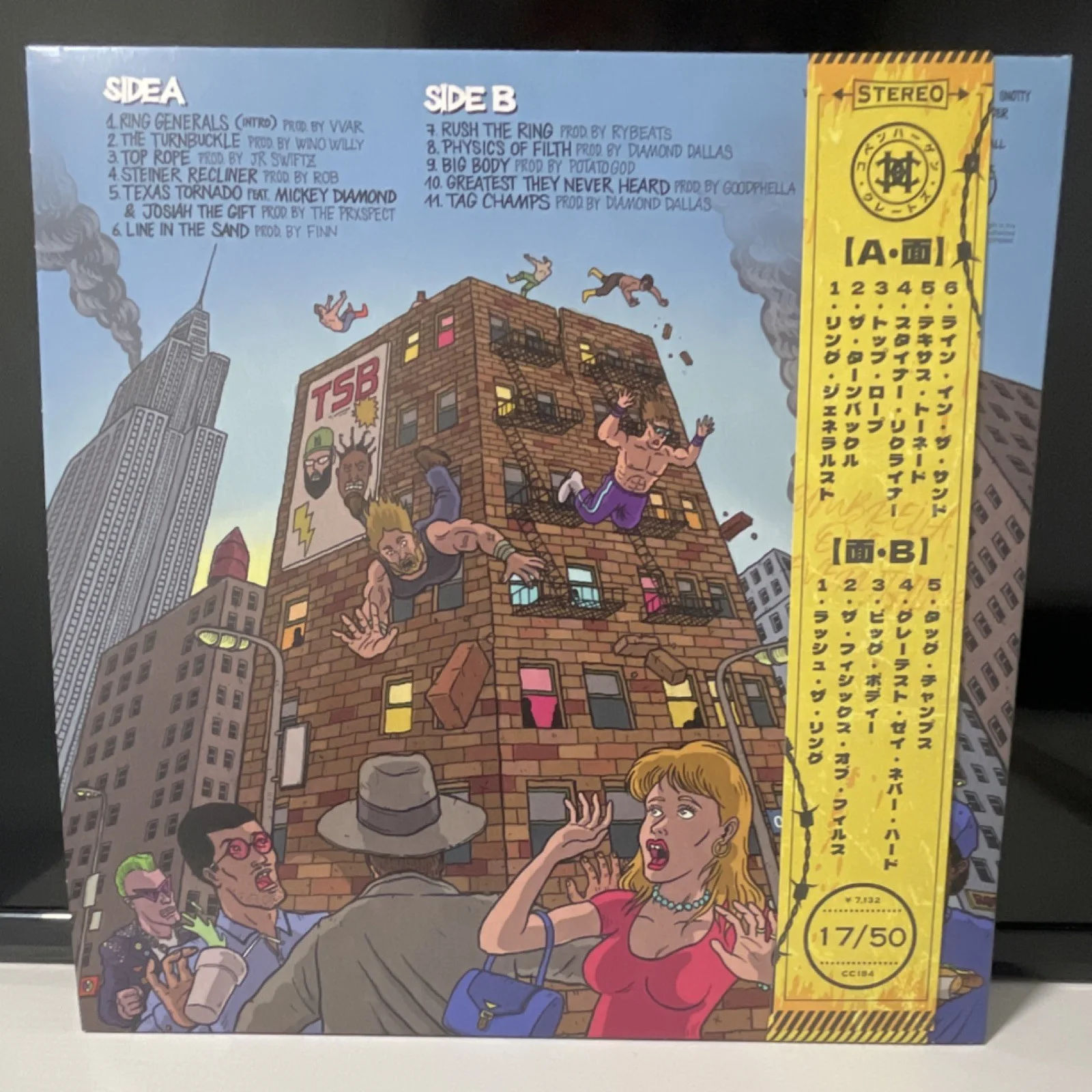 Pro Dillinger & Snotty - The Steiner Bros. - Obi Strip Vinyl - Limited to 50, изображение 2