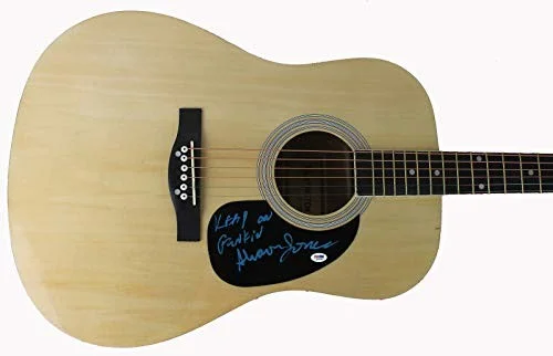 Sharon Jones — Sharon Jones "Keep On Funkin" Authentic Signed Acoustic Guitar PSA/DNA #Q51265, image 2
