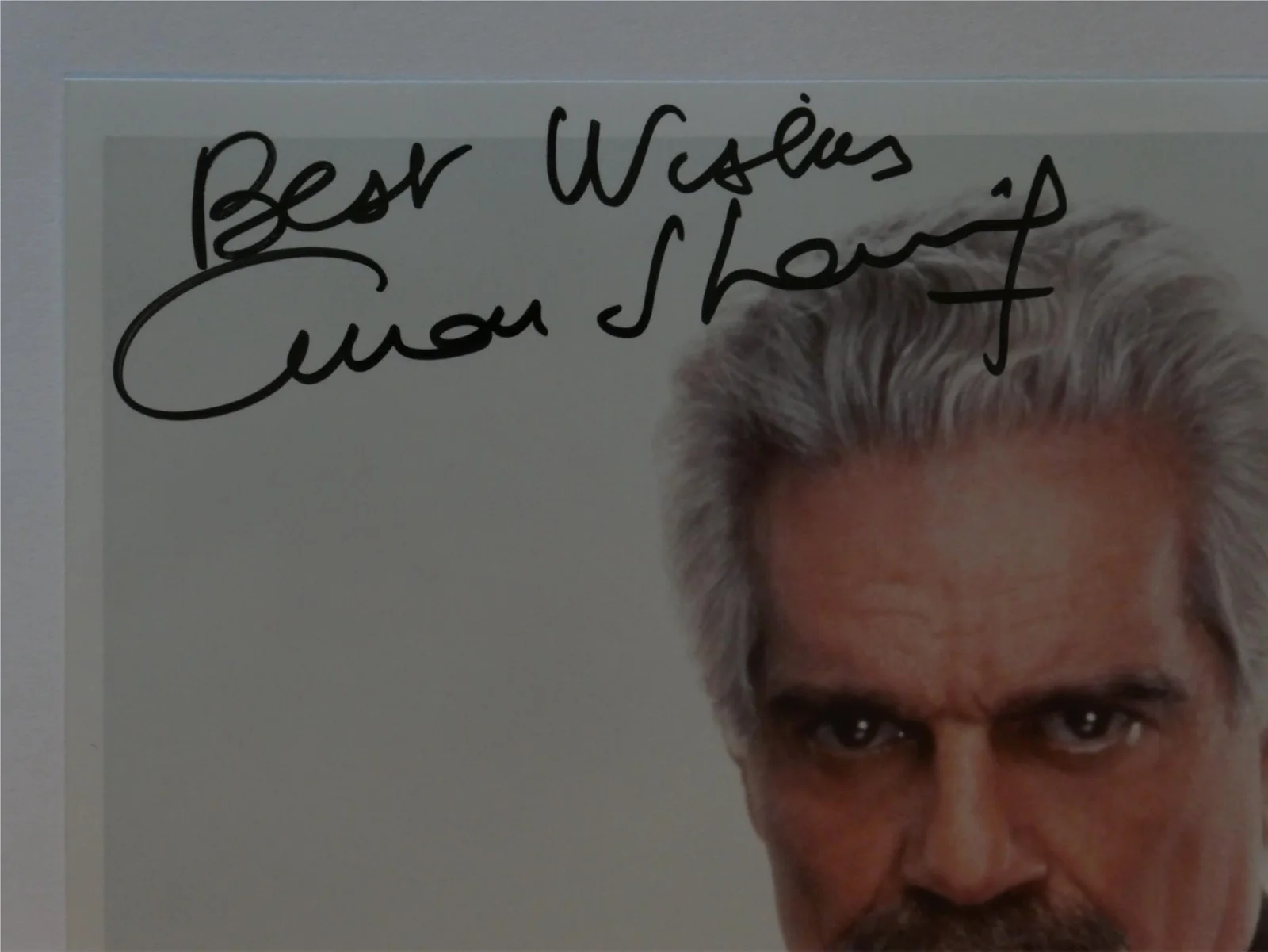 Omar Sharif — Omar Sharif Signed 8x10 Photo Autographed Lawrence Of Arabia, изображение 2
