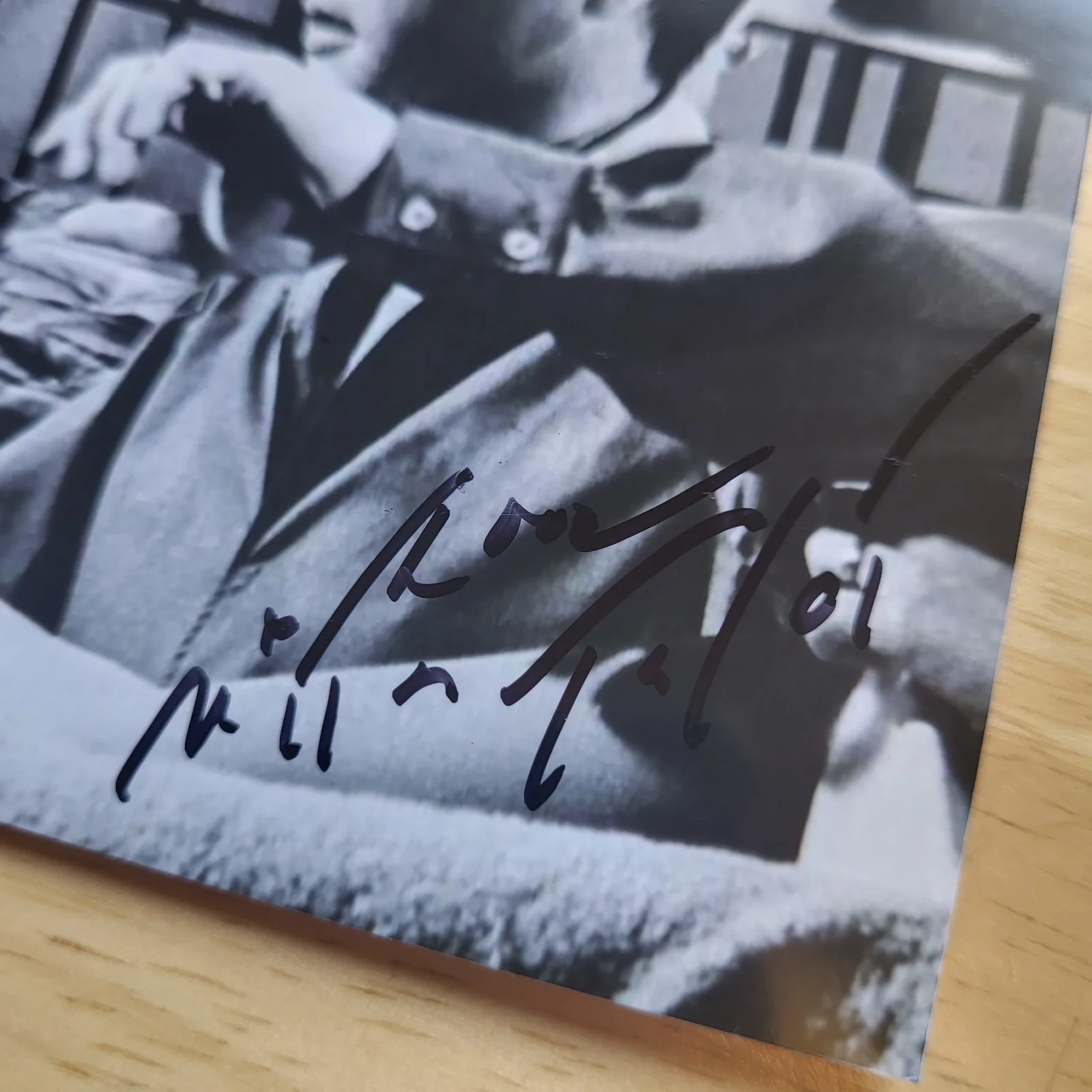 Nita Talbot — Nita Talbot Girl Happy Elvis Movie Hand Signed 4x6 Autograph, изображение 2