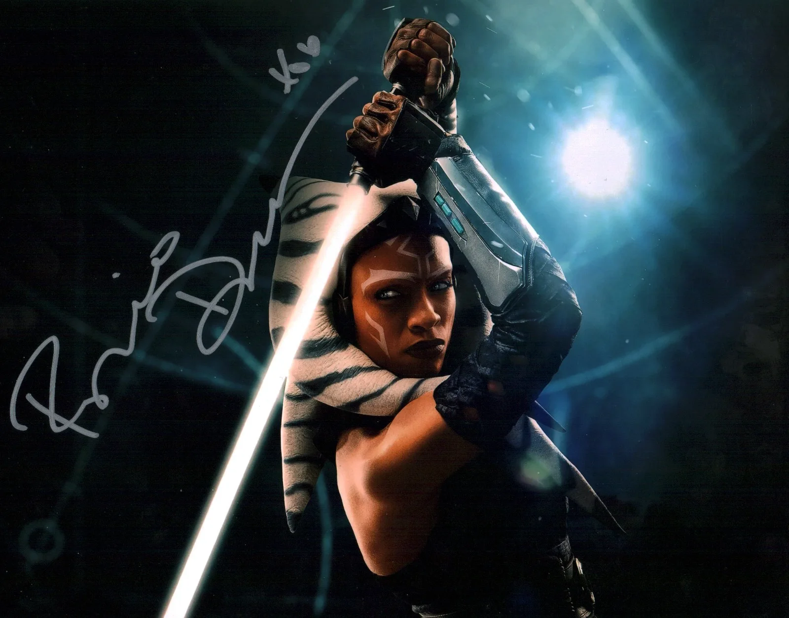 Rosario Dawson — Rosario Dawson Star Wars Ahsoka 11x14 Signed Photo Poster JSA Certified Auto