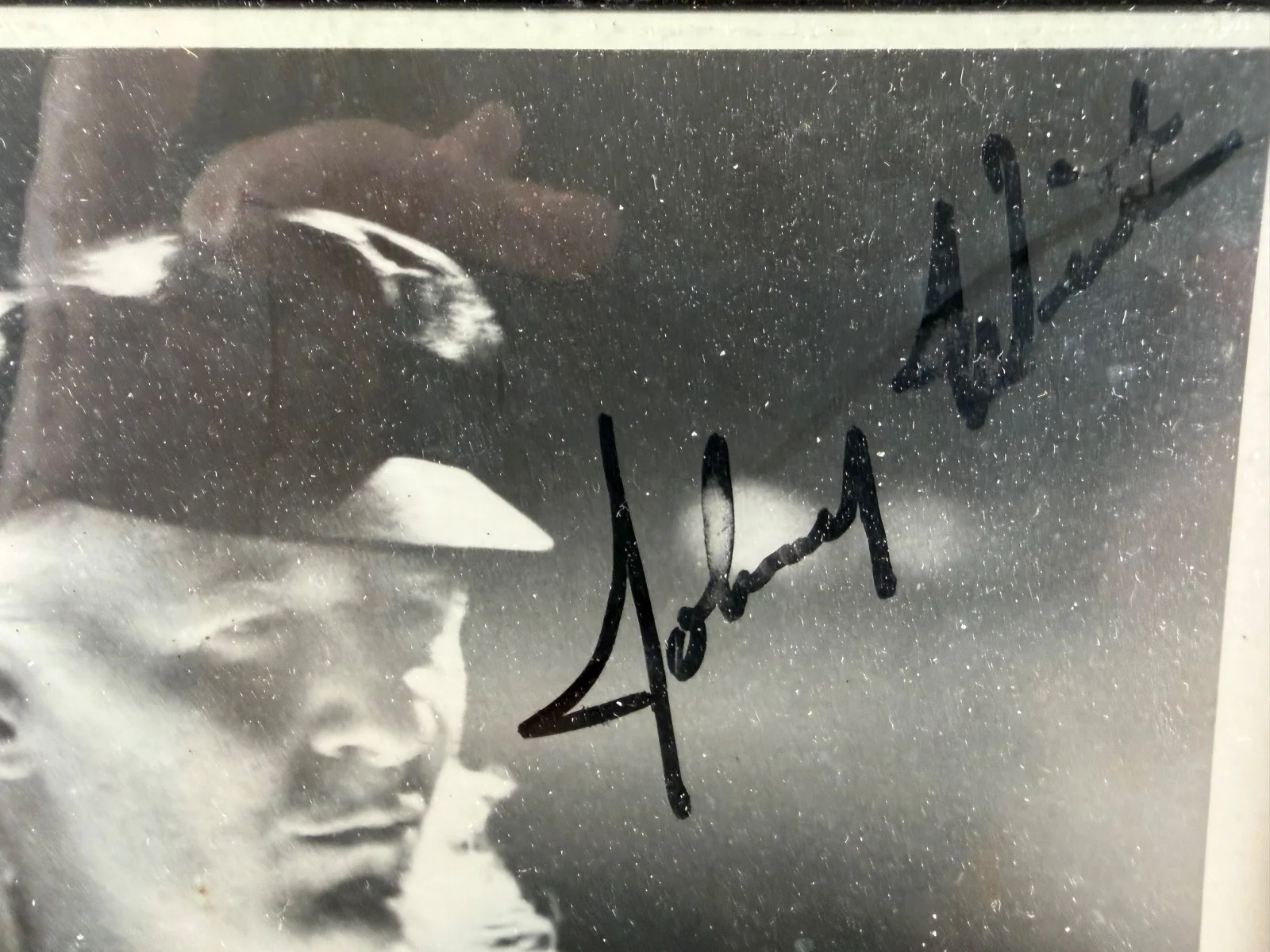 Rare Signed Johnny Winter 8 x 10 Photo With VIP Backstage Pass, image 3