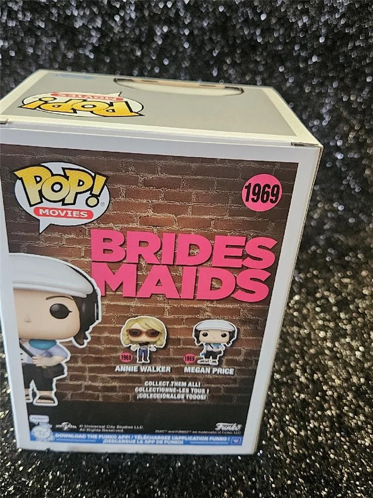 MELISSA MCCARTHY — MELISSA MCCARTHY HAND SIGNED AUTOGRAPHED FUNKO POP! MEGAN PRICE BRIDESMAID COA, image 5