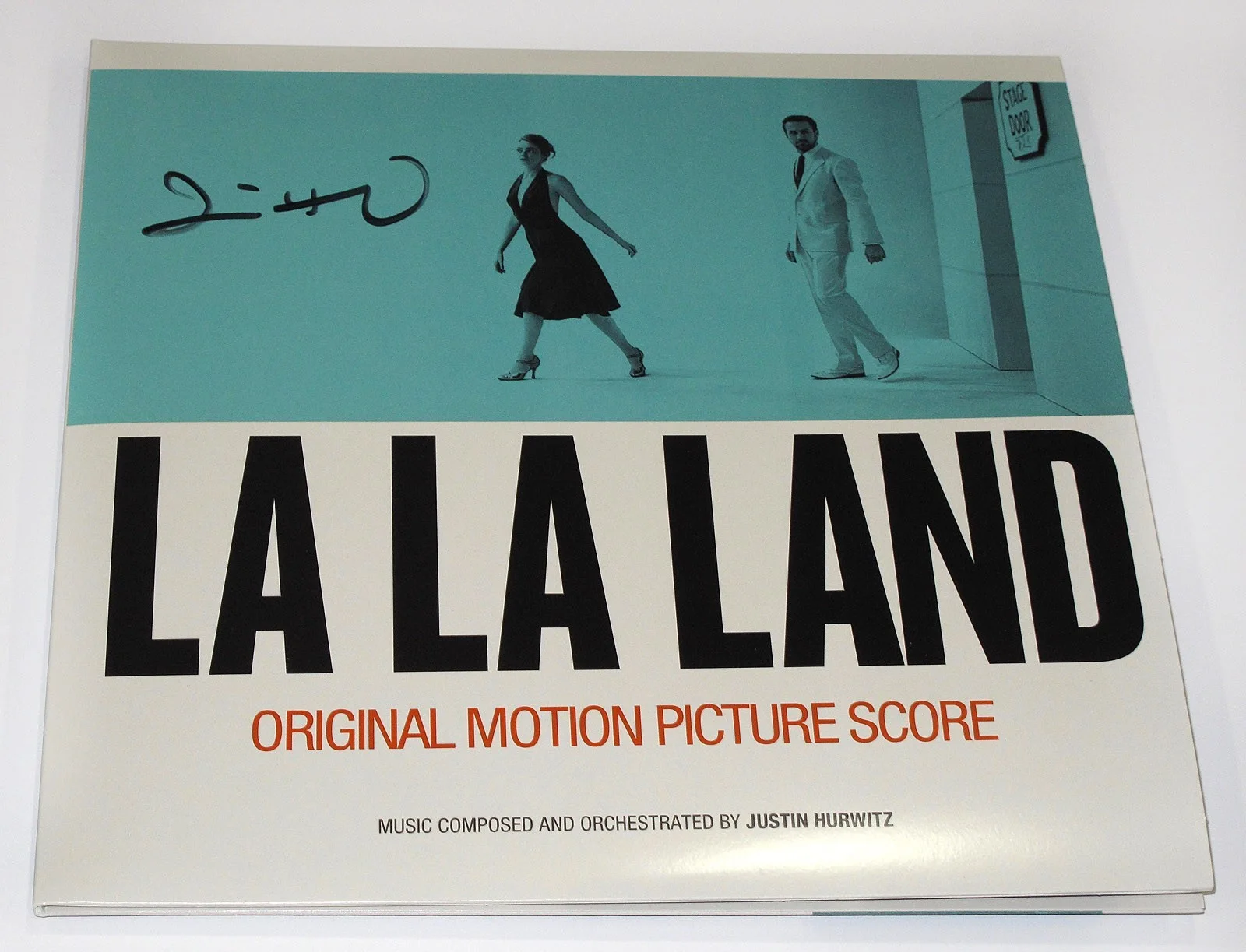 Justin Hurwitz — Justin Hurwitz signed "LA LA LAND" Vinyl Album STONE GOSLING d Composer JSA COA, изображение 4