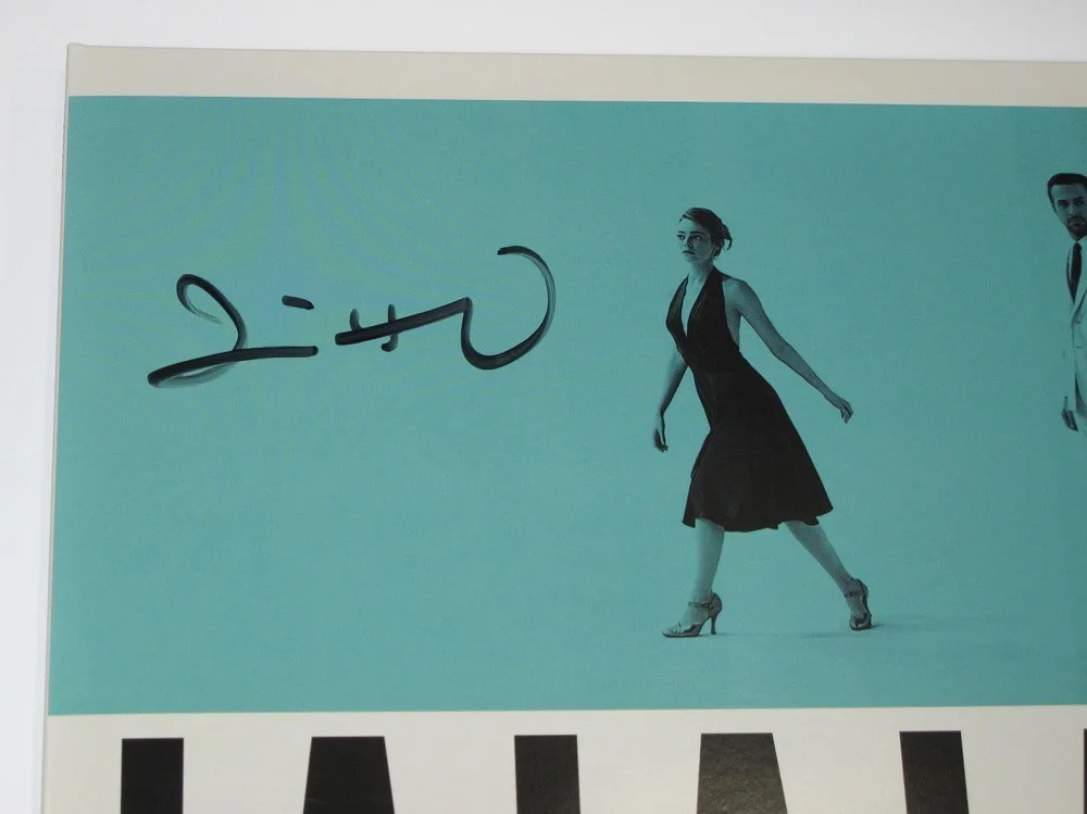 Justin Hurwitz — Justin Hurwitz signed "LA LA LAND" Vinyl Album STONE GOSLING d Composer JSA COA, изображение 5