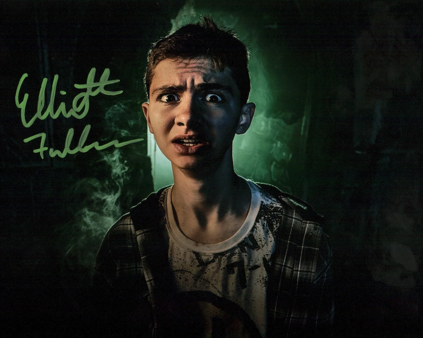 Elliot Fullam — Elliot Fullam Terrifier 8x10 Signed Photo JSA Certified Autograph