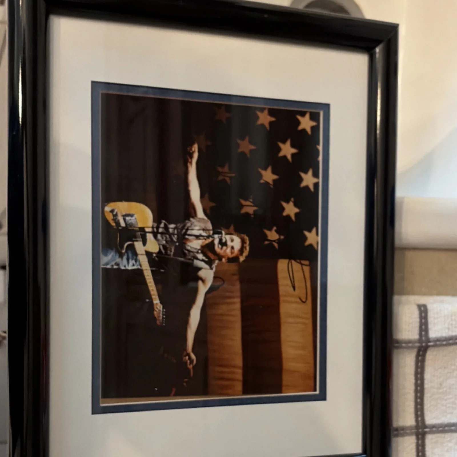 Signed Bruce Springsteen 8x10 Music Photograph Original w/ Living Legends COA, изображение 2