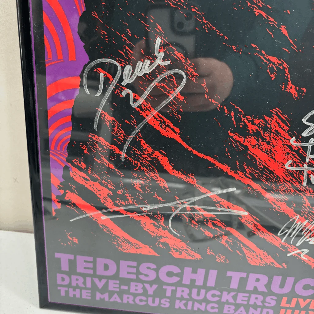 Tedeschi Trucks Band Wheels of Soul Drive By Truckers Marcus King Signed 2018, изображение 2