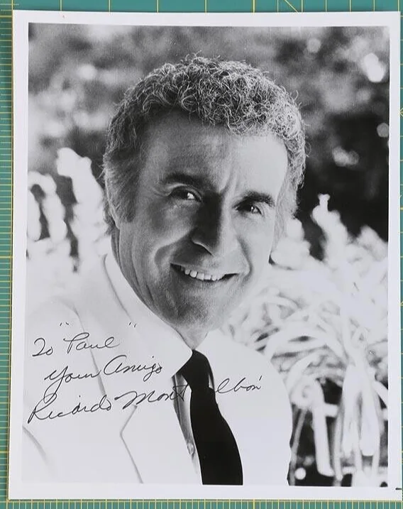 JOSEPH BOTTOMS — RICARDO MONTALBAN - AUTOGRAPHED INSCRIBED PHOTOGRAPH 8X10 AUTHENTIC