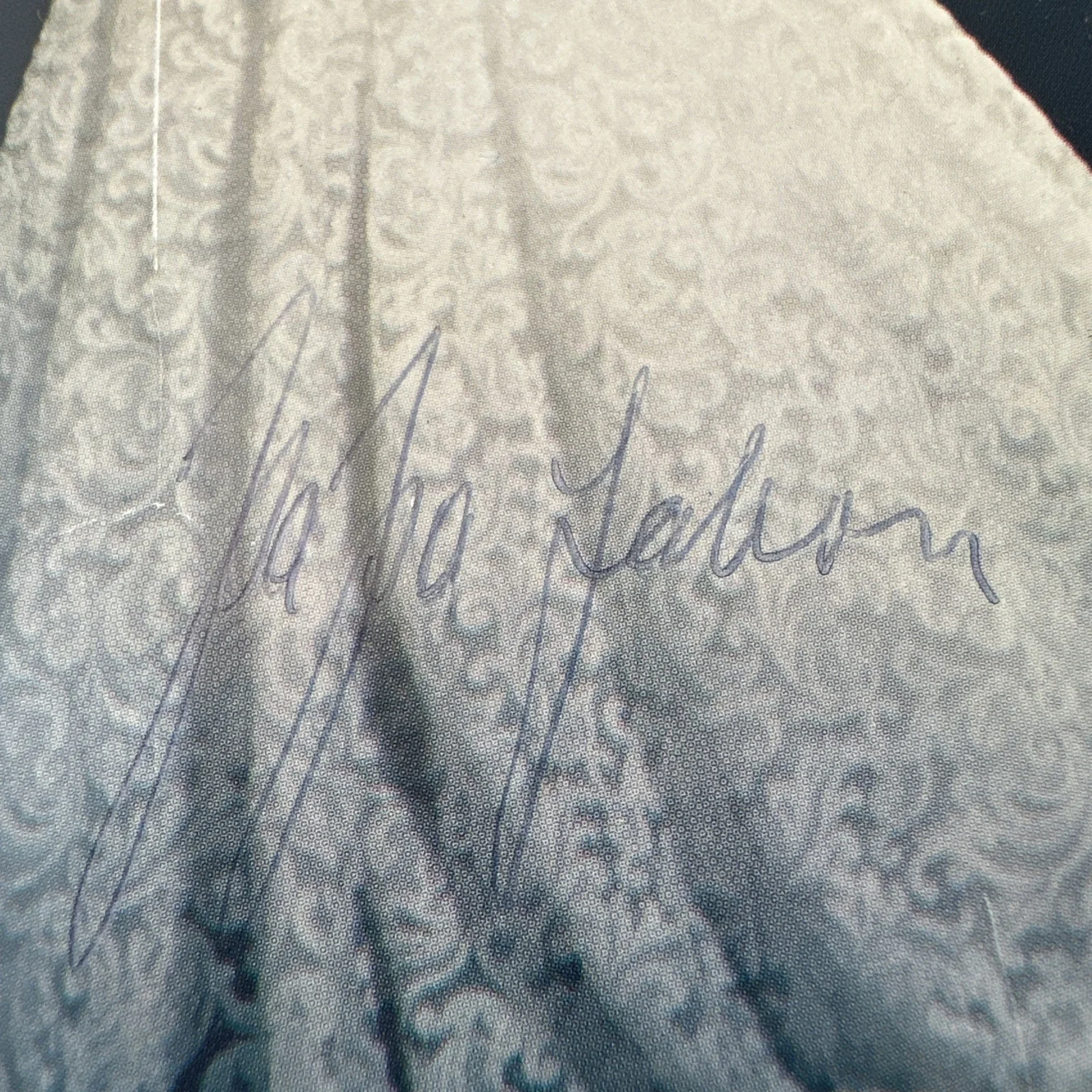 Zsa Zsa Gabor Signed Vintage Celebrity Autograph Photo Oversized Postcard, изображение 2