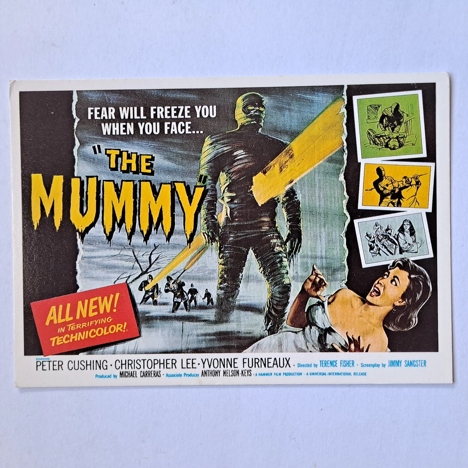 8 x Vintage Horror Film Poster Postcards - Movies, изображение 2