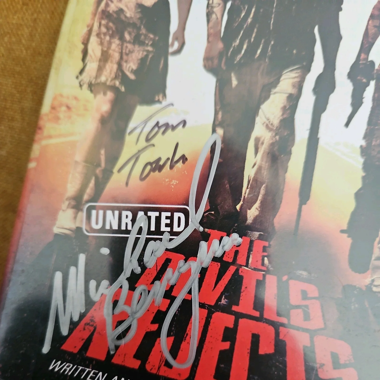 The Devil's Rejects AUTOGRAPHED with 5 cast signatures DVD, Rob Zombie movie, изображение 3