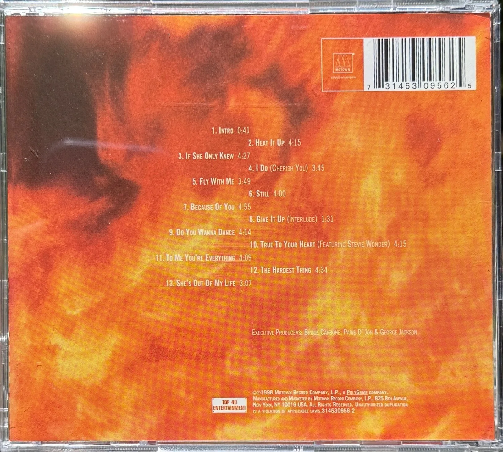 98 Degrees and Rising Album CD Signed - Autographed - 98 Degrees Band, image 2