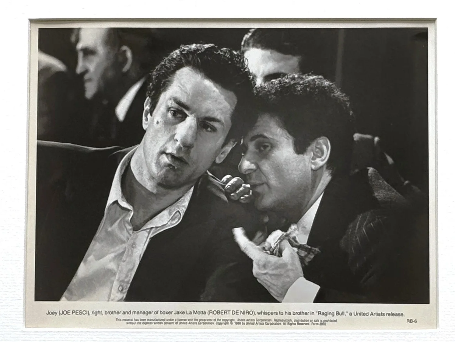 Raging Bull Photo Original 8X10 Inch B&W Press Publicity Still: Framed, image 3