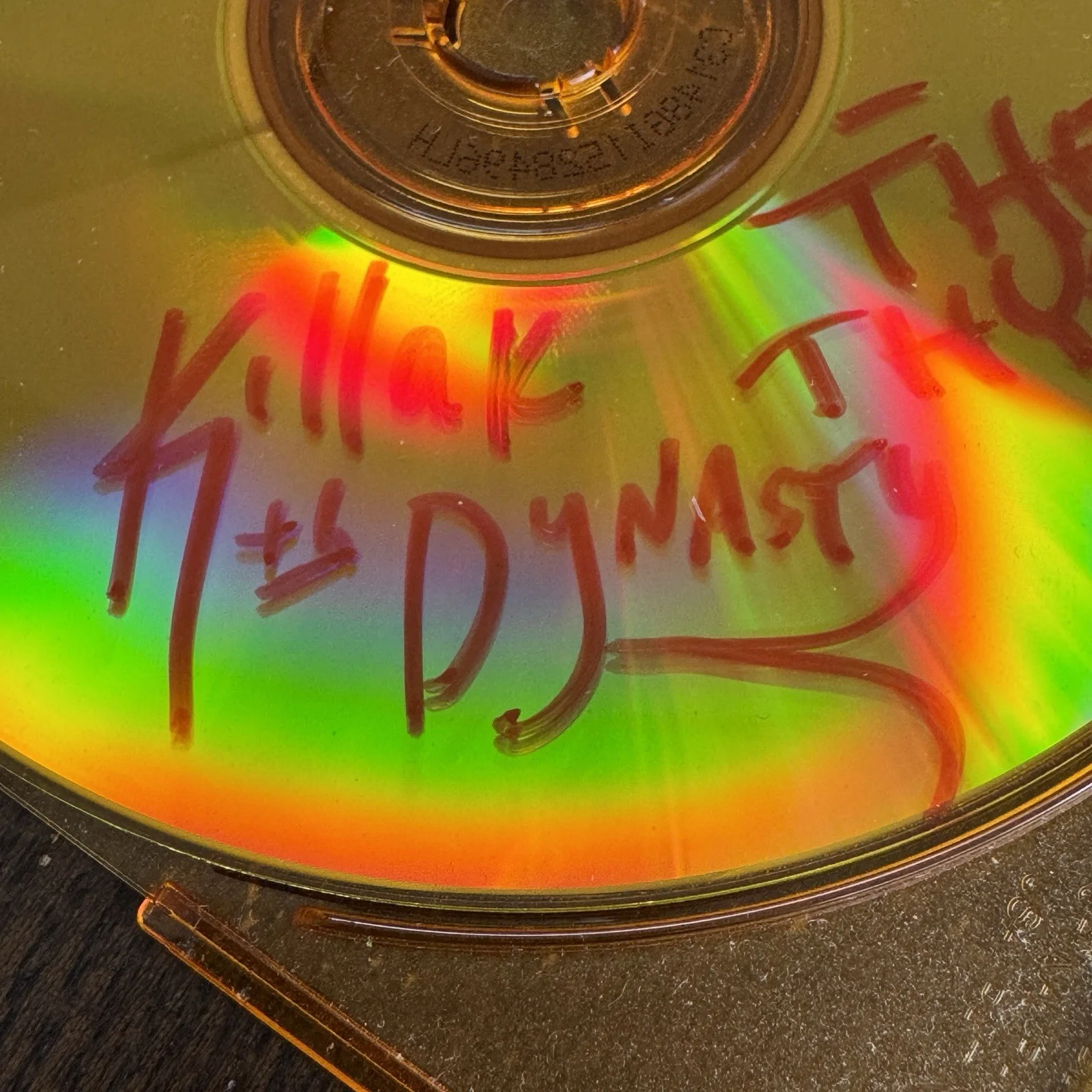 The Thyrday Autographed CD K Slack Killa K J Gunn Mcs Underground Hip Hop NC Rap, image 2