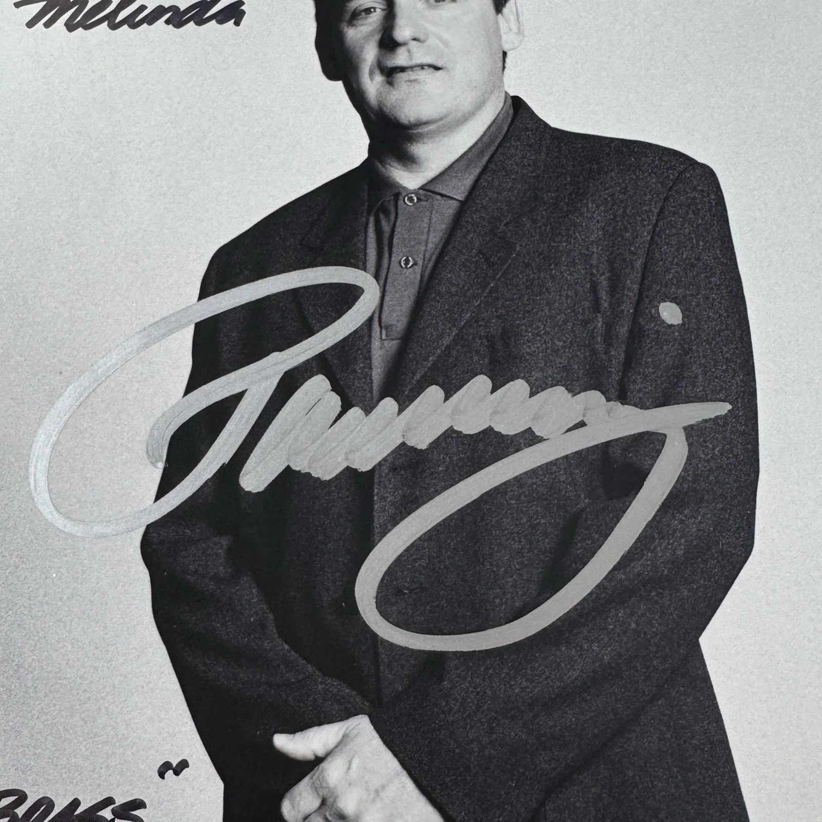 Paul Guilfoyle Autograph 8x10 B&W Photo Hand Signed In Person Jim Brass CSI TV, изображение 2
