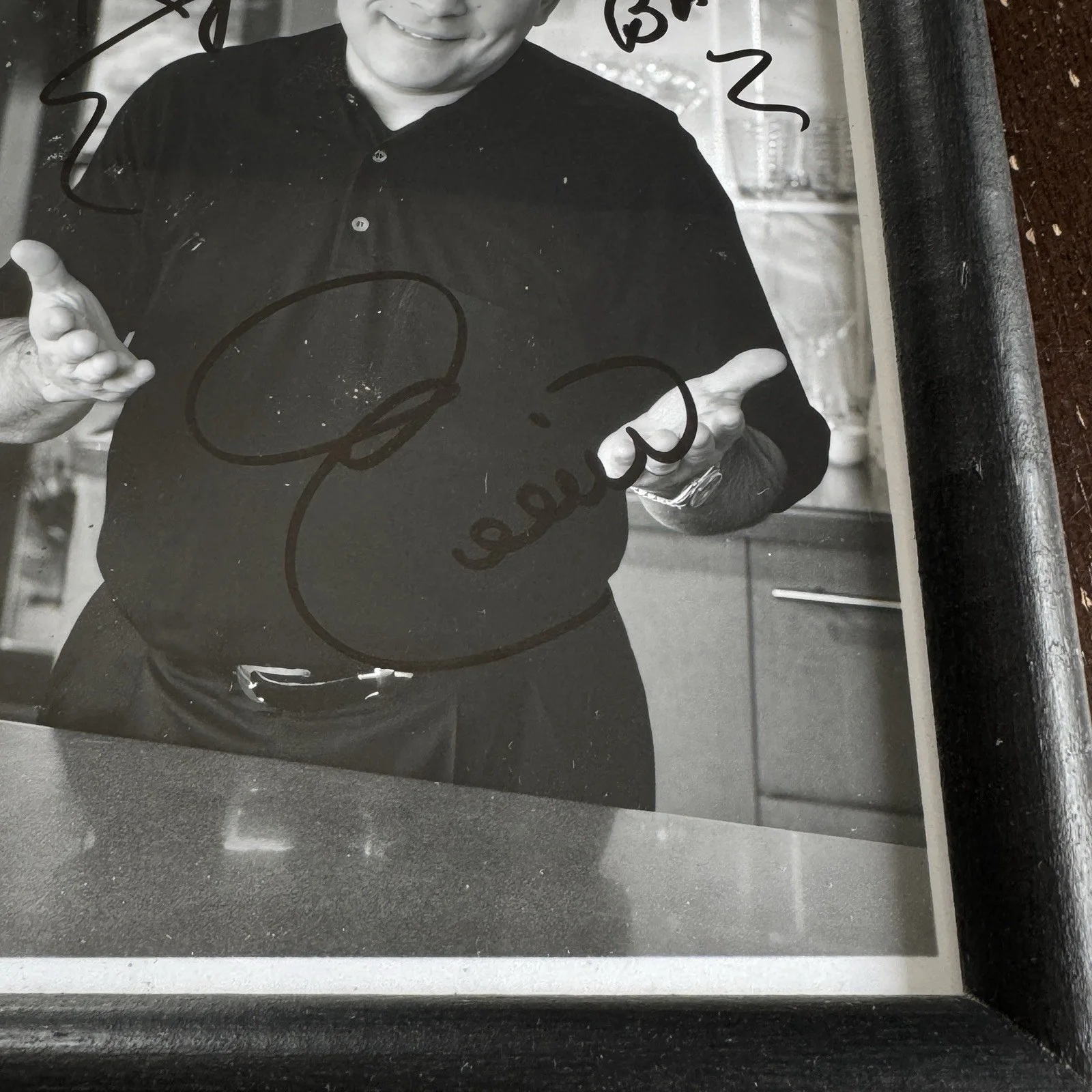 Emeril Lagasse Autographed Photo Hand Signed In Person Framed 5x7 TV Host Chef, image 2