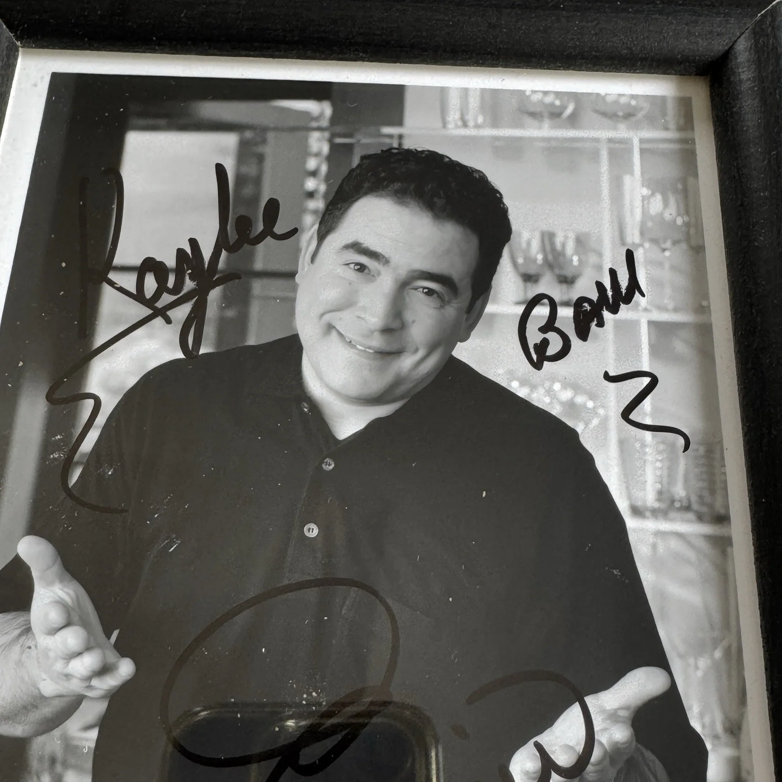 Emeril Lagasse Autographed Photo Hand Signed In Person Framed 5x7 TV Host Chef, image 3