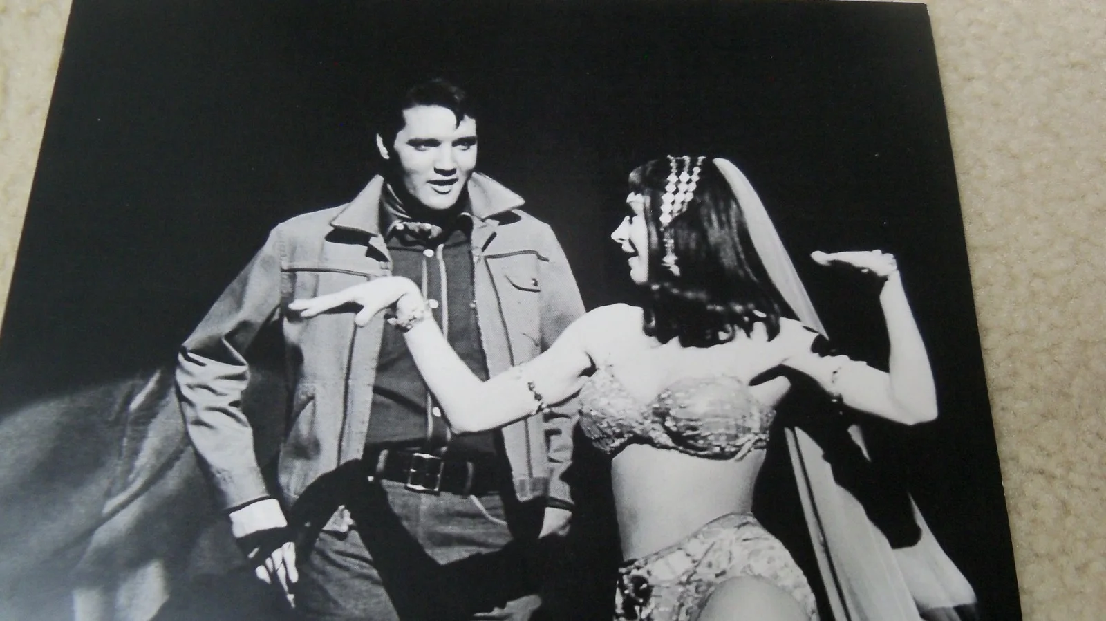 Wilda Taylor — Wilda Taylor signed photo COA Elvis Presley Roustabout Little Egypt, image 3