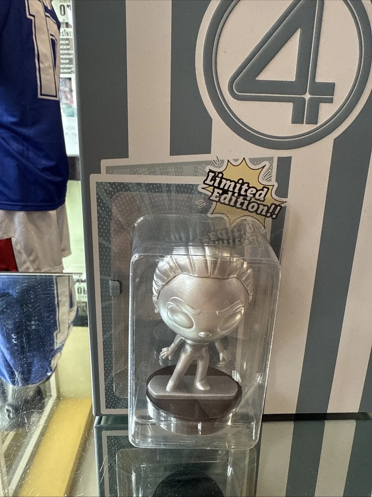 Genuine AMC Fantastic Four First Steps 2025 Popcorn Bucket Tin + Silver Surfer, image 2