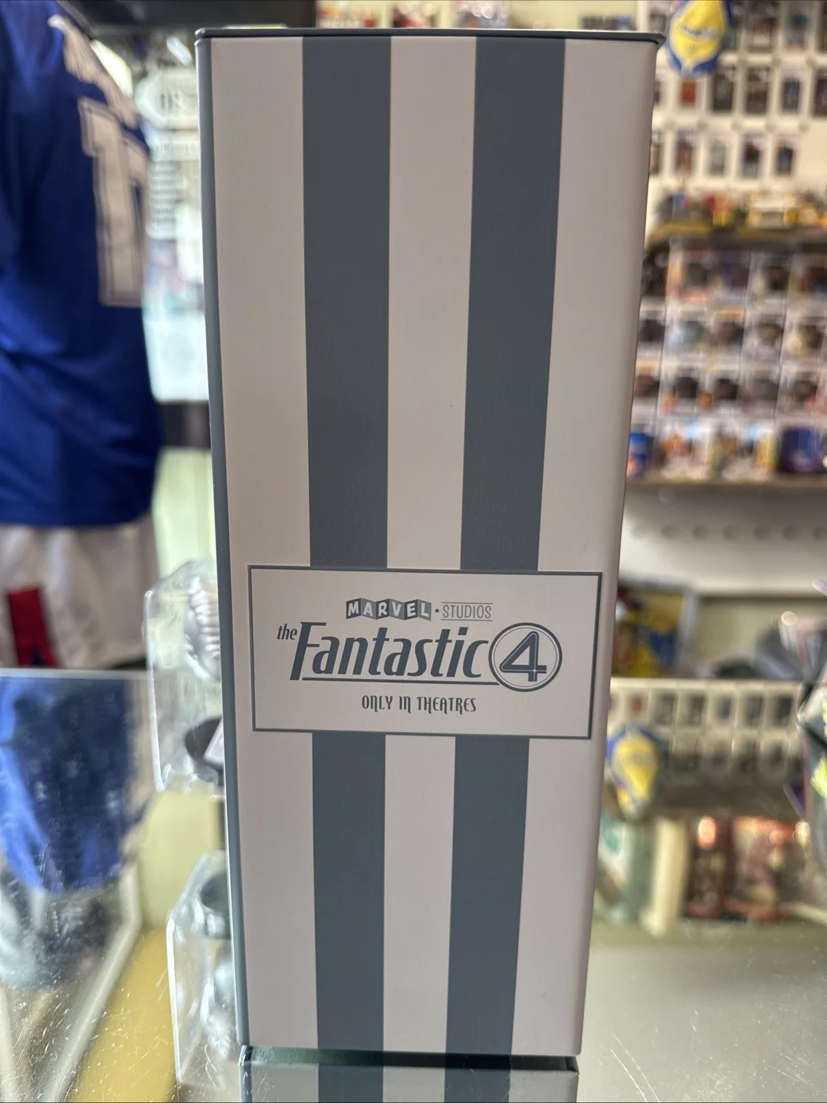 Genuine AMC Fantastic Four First Steps 2025 Popcorn Bucket Tin + Silver Surfer, image 5
