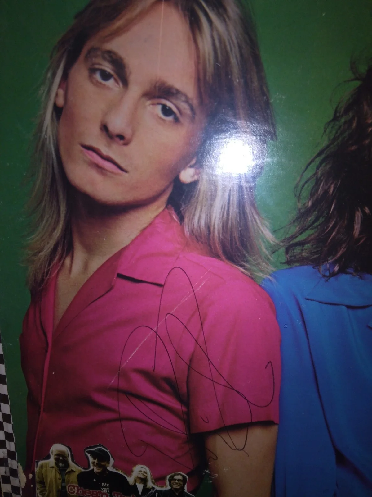 CHEAP TRICK Signed Inside Vinyl Cover x4 Nielsen ZANDER Tom BUN E +2,Guitar Pics, image 3