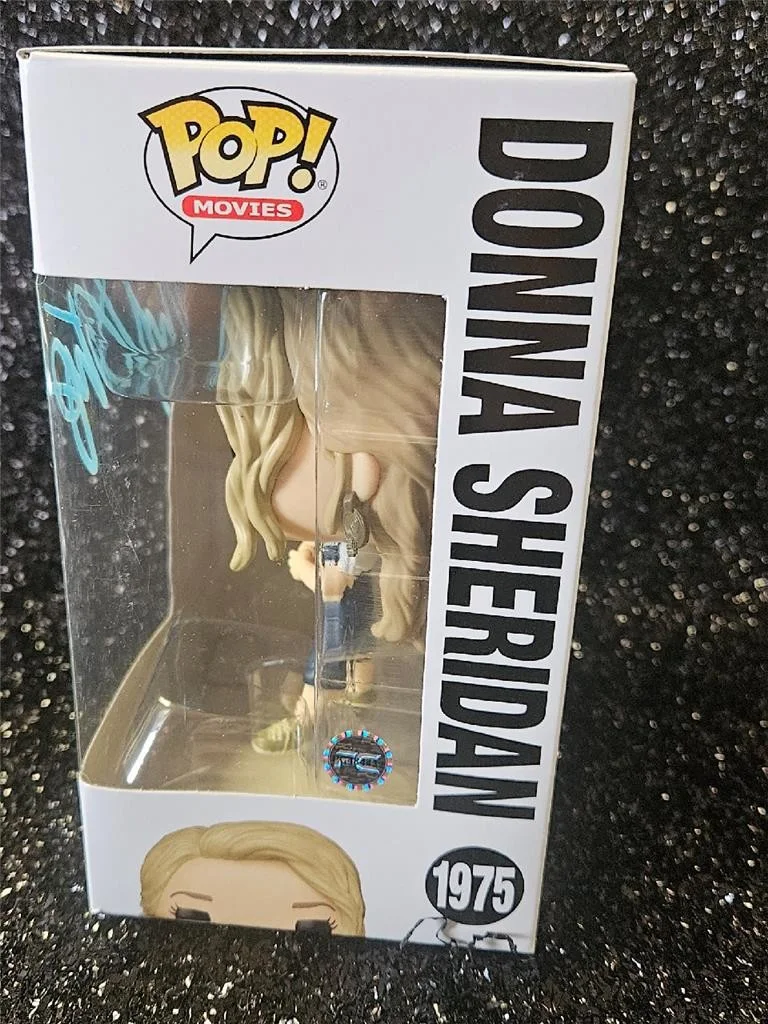 MERYL STREEP — MERYL STREEP HAND SIGNED AUTOGRAPHED FUNKO POP! MAMMA MIA DONNA SERIDAN 1975 COA, изображение 3