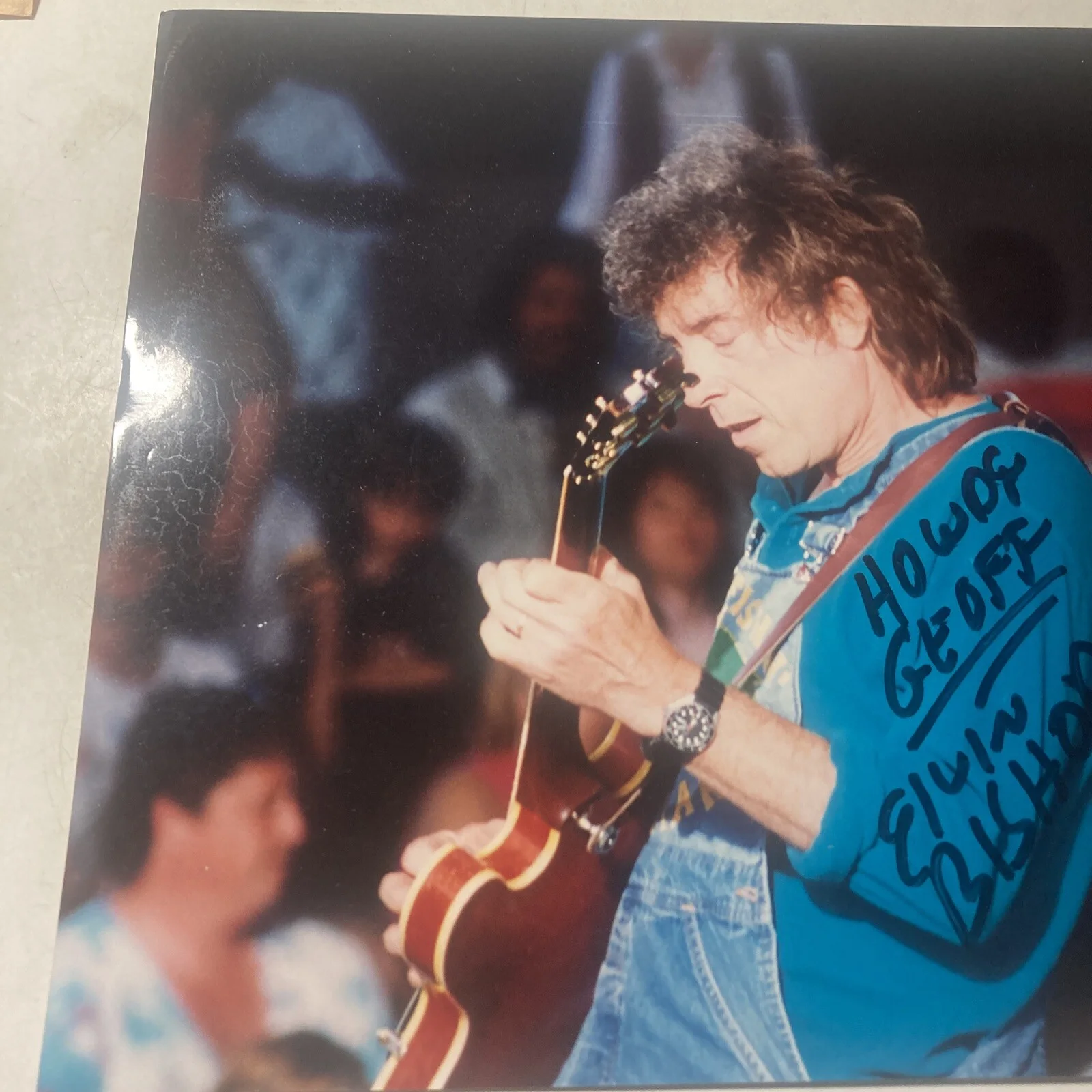 Signed 8 X 10 Photographs Elvin Bishop Musician Guitarist Blues, image 4