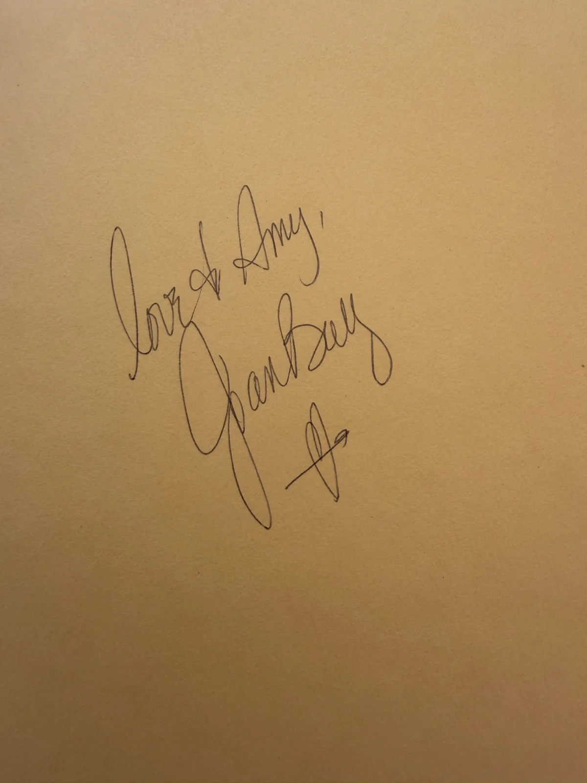 Joan Baez signed autobiography And a Voice to Sing With, image 2
