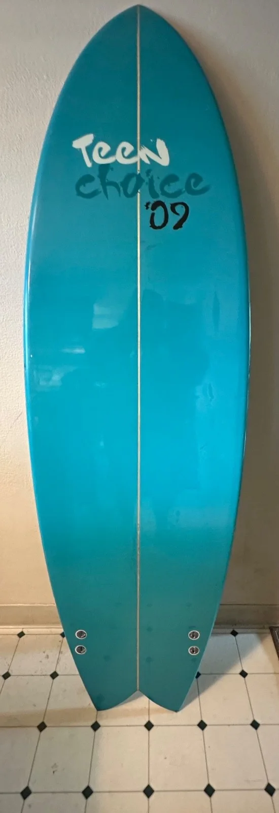 2009 Teen Choice Award Surf Board signed by Jason Mraz, image 4