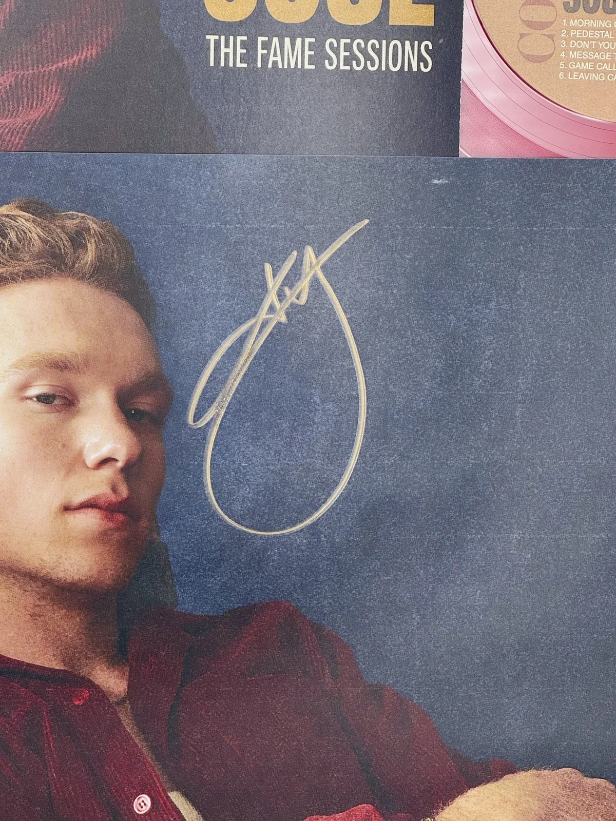 Ty Myers Signed Heavy on the Soul Vinyl Record Insert Country Autograph BAS K46, image 3